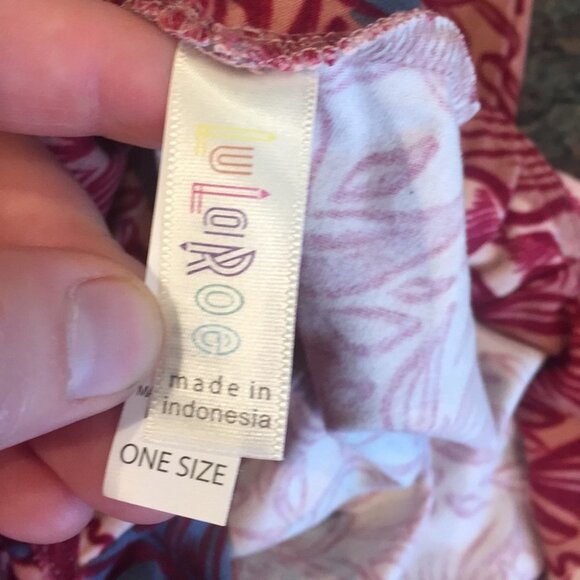 OS NWOT LuLaRoe Leggings AA22 3265 - Picture 3 of 3